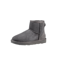 UGG Classic Mini II系列 女士短筒雪地靴 1016222 灰色 39