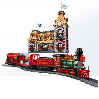 LEGO 乐高 Disney 迪士尼系列 71044 乐园轨道火车