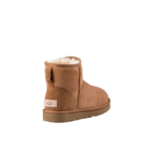 UGG Classic Mini II系列 女士短筒雪地靴 1016222 栗子棕色