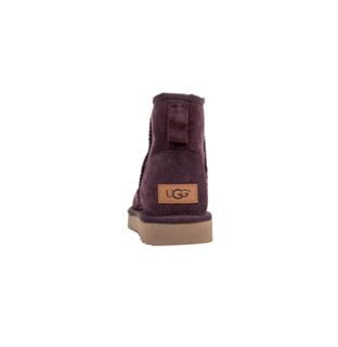 UGG Classic Mini II系列 女士短筒雪地靴 1016222 紫红色 36