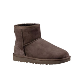 UGG Classic Mini II系列 女士短筒雪地靴 1016222 巧克力色 37