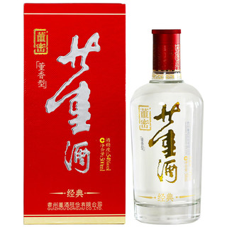 董酒 经典系列 红色 54%vol 董香型白酒 500ml*6瓶 整箱装