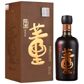 董酒 特级国密 黒瓶 54%vol 董香型白酒 500ml*6瓶 整箱装