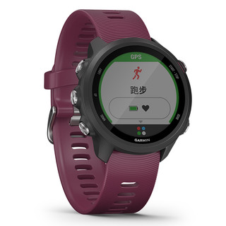 GARMIN 佳明 Forerunner 245 跑步智能手表 010-02120-47 红酒紫 42.3mm 音乐版