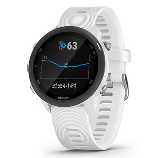 GARMIN 佳明 Forerunner 245M 运动手表 010-02120-61 纯净白 42.3mm