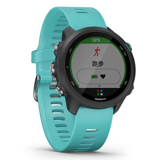 GARMIN 佳明 Forerunner 245M 运动手表 010-02120-62 水星蓝 42.3mm（手表+红灰表带）