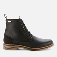 Barbour 巴伯尔 Seaham Derby 男士马丁靴 黑色 UK8