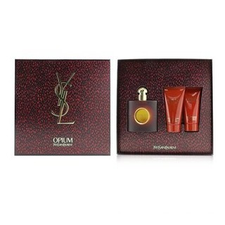 YVES SAINT LAURENT 圣罗兰 奥飘茗香氛套装 (淡香水喷雾EDT50ml+身体保湿乳50ml+沐浴啫喱50ml)