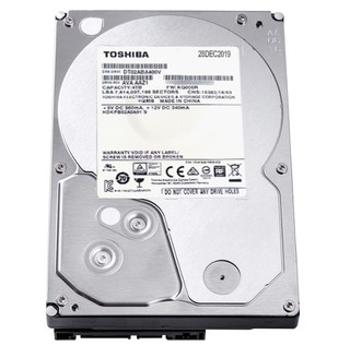 TOSHIBA 东芝 监控系列 3.5英寸 监控级硬盘 4TB (5400rpm、SMR) DT02ABA400V