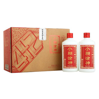 小糊涂仙 小糊涂神 佳酿4+2 52%vol 浓香型白酒 500ml*6瓶 整箱装