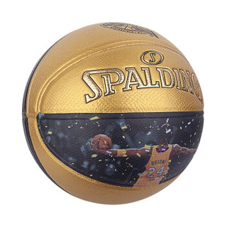 SPALDING 斯伯丁 科比典藏系列 荣耀之巅名人堂篮球 76-761Z