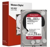 Western Digital 西部数据 红盘系列 3.5英寸NAS硬盘 4TB 64MB(5400rpm、PMR)WD40EFRX