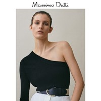 Massimo Dutti 05614851800 女士不对称袖针织衫