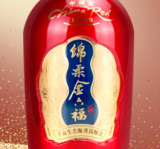 金六福 千年红 40.8%vol 兼香型白酒 500ml 单瓶装