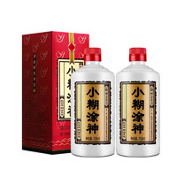 小糊涂仙 小糊涂神 52%vol 浓香型白酒 250ml*2瓶 双支装