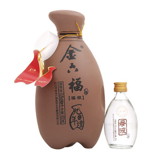 金六福 福根 九年檀 50.8%vol 兼香型白酒 400ml＋50ml 礼盒装