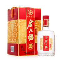 金六福 星级 经典四星 52%vol 浓香型白酒 500ml*6瓶 整箱装