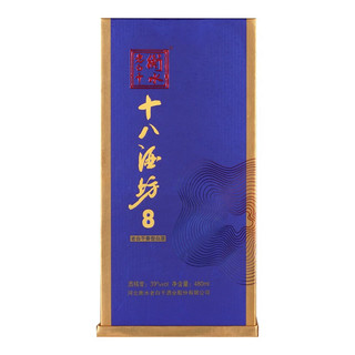 衡水老白干 十八酒坊 醇柔典范8 39%vol 老白干香型白酒 480ml*4瓶 整箱装