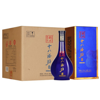 衡水老白干 十八酒坊 醇柔典范8 39%vol 老白干香型白酒 480ml*4瓶 整箱装