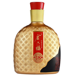 金六福 府藏18 52%vol 浓香型白酒 500ml 单瓶装