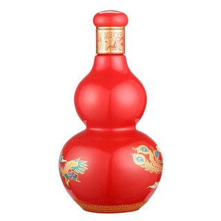 金六福 六福呈祥 50%vol 浓香型白酒 500ml*6瓶 整箱装