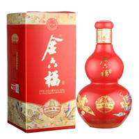 金六福 六福呈祥 50%vol 浓香型白酒 500ml*6瓶 整箱装