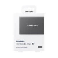 SAMSUNG 三星 T7 USB 3.2 移动固态硬盘 Type-C 500GB