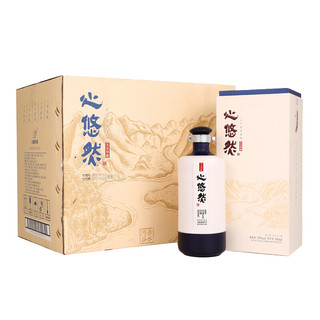 小糊涂仙 心悠然系列 天汲特酿 53%vol 酱香型白酒 500ml*6瓶 整箱装