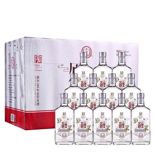 YONGFENG 永丰牌 北京二锅头 原浆 白瓶 42%vol 清香型白酒 500ml*12瓶 整箱装