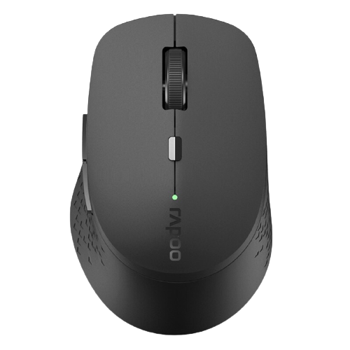 rapoo 雷柏 m300g 2.4g蓝牙 三模无线鼠标 1600dpi 商务灰