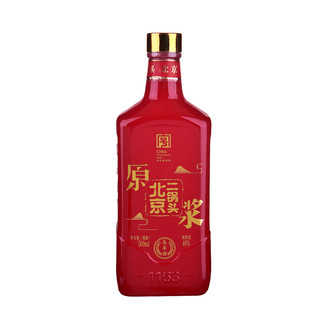 YONGFENG 永丰牌 北京二锅头 原浆 红瓶 46%vol 清香型白酒 500ml*6瓶 整箱装