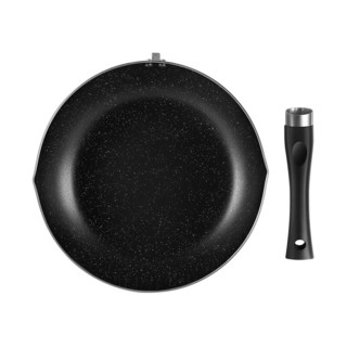 Midea 美的 MP-CJ28WOK302 炒锅(28cm、不粘、铝合金、金色)