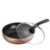 Midea 美的 MP-CJ28WOK302 炒锅(28cm、不粘、铝合金、金色)