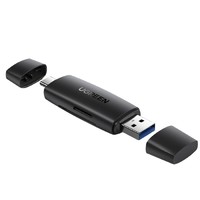 UGREEN 绿联 Type-C+USB双接头*SD/TF双卡双读卡器  胶壳款