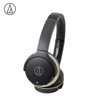 audio-technica 铁三角 AR3BT 头戴式耳机 黑色