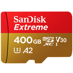 SanDisk 闪迪 Extreme 至尊极速 microSDXC 存储卡 400GB