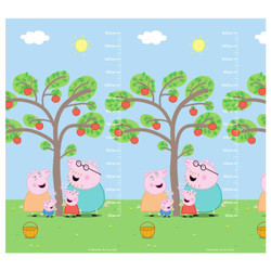 小猪佩奇（Peppa Pig）爬行垫XPE双面机械折叠垫婴儿客厅家用游戏地垫 苹果树180*200*0.8cm新年礼物 儿童 *2件