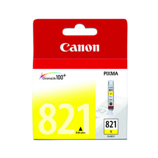 Canon 佳能 CLI-821Y 黄色墨盒（适用iP4680/MX876/MX868）