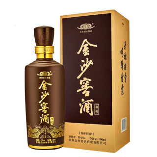 jinsha金沙窖酒相遇53vol酱香型白酒500ml单瓶装