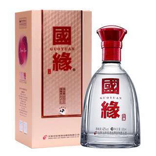 今世缘 国缘 单开 42%vol 浓香型白酒 500ml*6瓶 整箱装