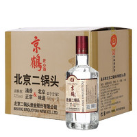 YONGFENG 永丰牌 北京二锅头 京鹤匠心 42%vol 清香型白酒 500ml*12瓶 整箱装