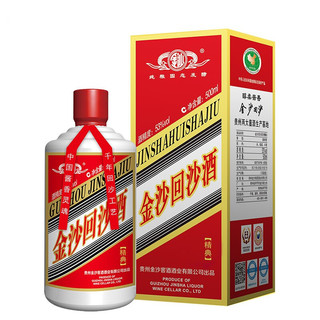 JINSHA 金沙 回沙酒 精典 53%vol 酱香型白酒 500ml 单瓶装