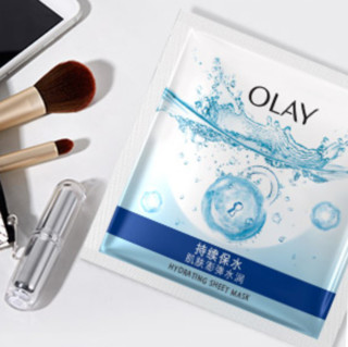 OLAY 玉兰油 焕采莹润沁透补水面膜 24g*10片