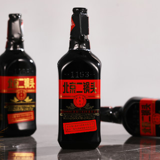 YONGFENG 永丰牌 北京二锅头 黑马 出口小方瓶 42%vol 清香型白酒 500ml*6瓶 整箱装