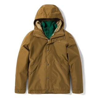 THE NORTH FACE 北面 城市户外系列 三合一男子冲锋衣 4NGY-173 棕色 L