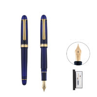 PLUS会员：PLATINUM 白金 3776世纪富士旬景系列 钢笔 PNB-13000 教堂蓝 M尖 单支装