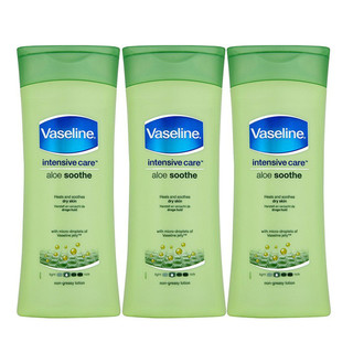 考拉海购黑卡会员：Vaseline 凡士林 芦荟身体乳  400ml*3