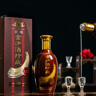 JINSHA 金沙 珍藏12 53%vol 酱香型白酒 500ml*6瓶 整箱装