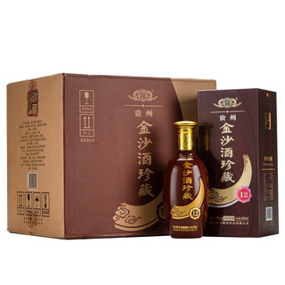 JINSHA 金沙 珍藏12 53%vol 酱香型白酒 500ml*6瓶 整箱装