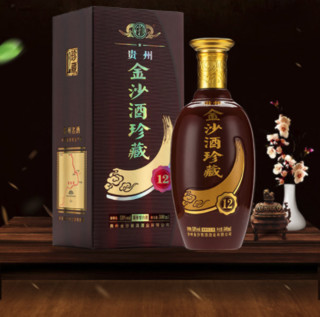 JINSHA 金沙 珍藏12 53%vol 酱香型白酒 500ml*6瓶 整箱装